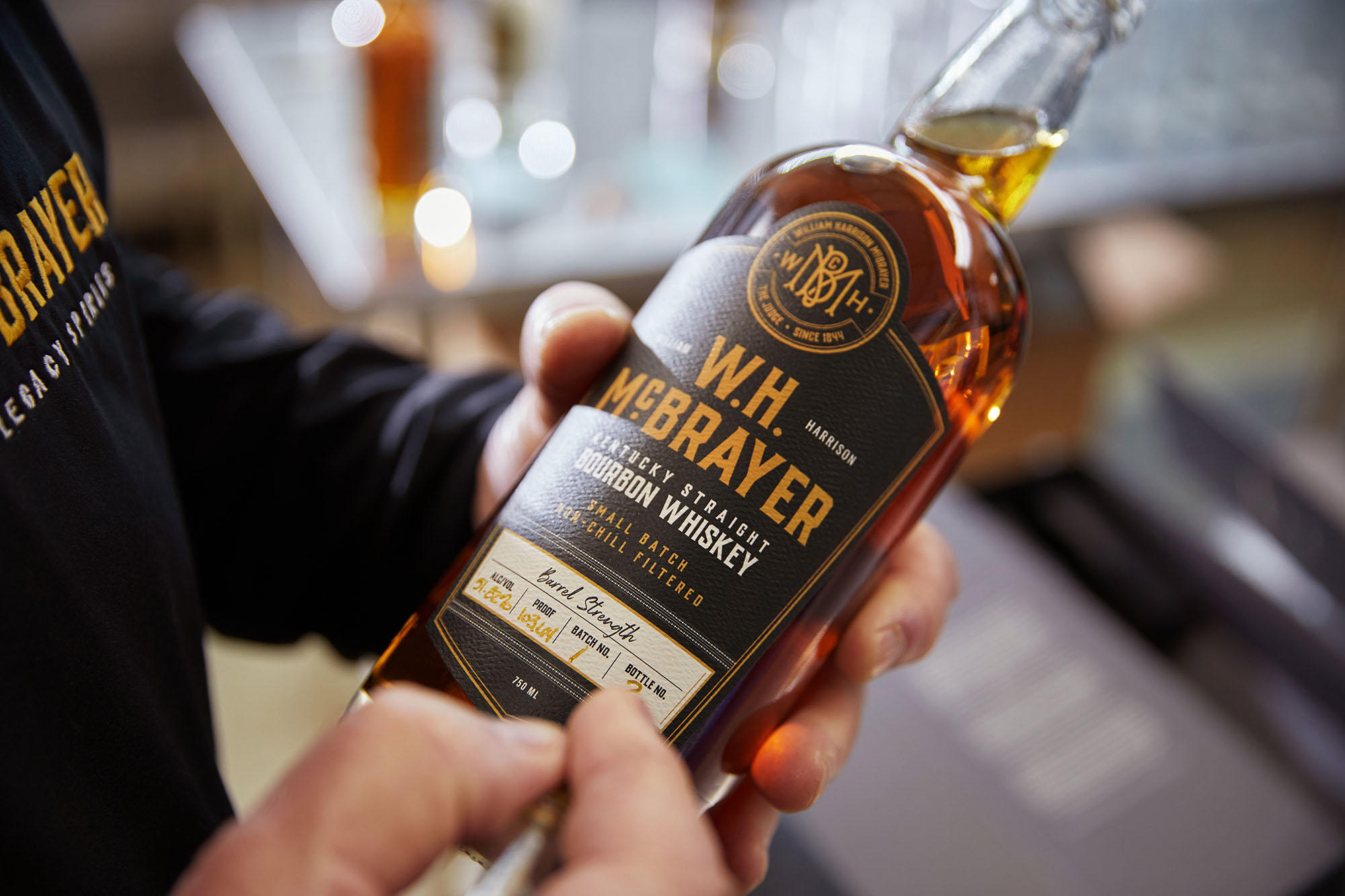 WH McBrayer Bottle Batch One Signing WH McBrayer Bottle Batch One Signing